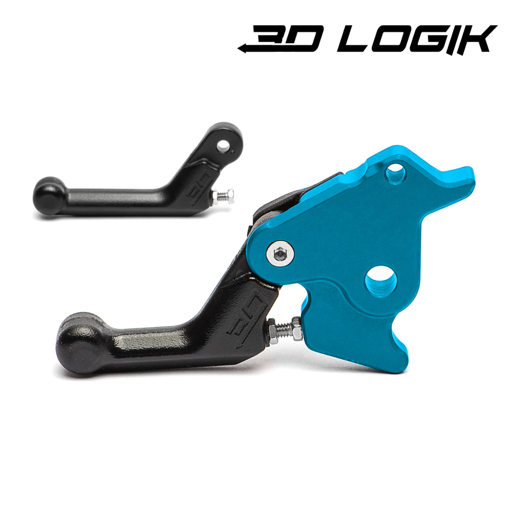 3D Logik Polaris AXYS Adjustable Billet Brake Lever - Fire N Ice